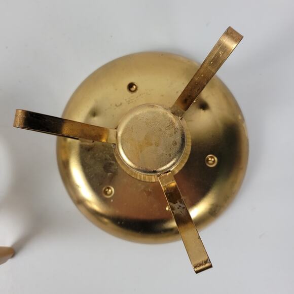 Vintage Inland Glass MCM Instant Coffee Maker and Server with‎ Warmer Gold - Picture 10 of 10